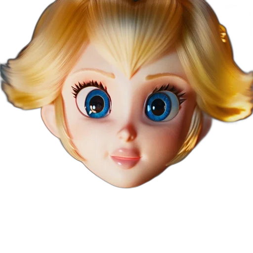 face, mask, crown, hair transparent PNG cut-out