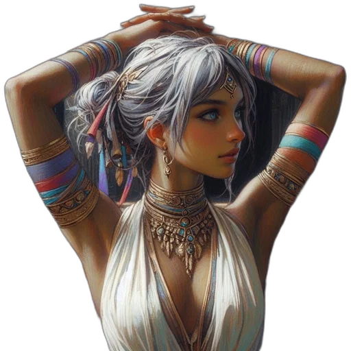 jewelry, dress, dragon, face transparent PNG cut-out