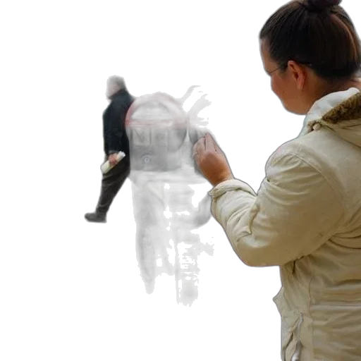 jacket, creature, robot, weapon transparent PNG cut-out