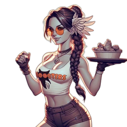 staff, food, robot, concept art transparent PNG cut-out