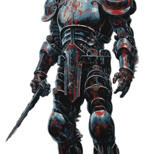 robot, weapon, sword, creature transparent PNG cut-out
