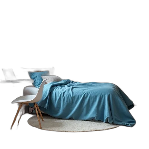 furniture, umbrella, car, 3d render transparent PNG cut-out