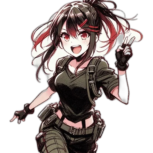 staff, weapon, animal, anime transparent PNG cut-out