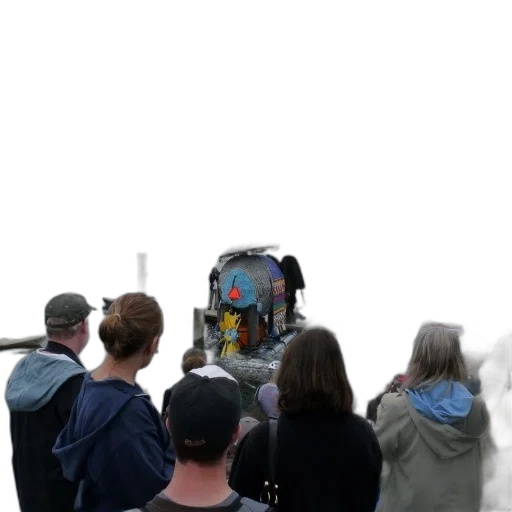 robot, staff, jacket, face transparent PNG cut-out