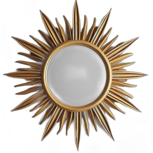crown, jewelry, staff, sunburst transparent PNG cut-out