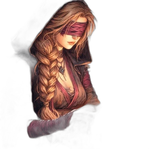 hair, dress, face, dragon transparent PNG cut-out
