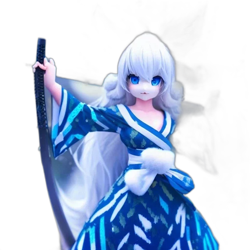 dress, staff, sword, weapon transparent PNG cut-out