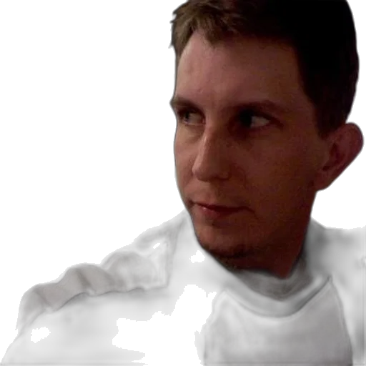 face, staff, robot, creature transparent PNG cut-out