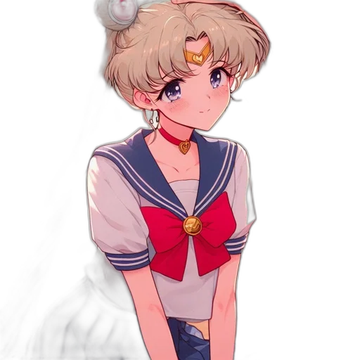 staff, dress, crown, jacket transparent PNG cut-out