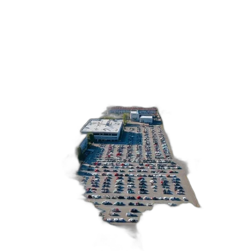 jacket, building, car, robot transparent PNG cut-out