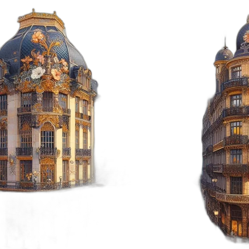 building, crown, furniture, dress transparent PNG cut-out