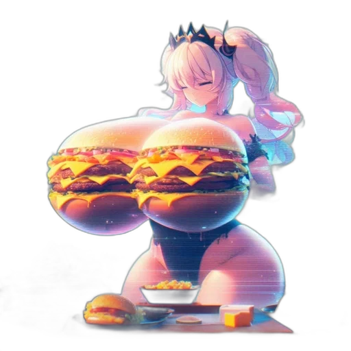 food, robot, dress, creature transparent PNG cut-out