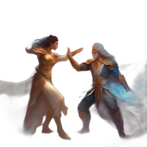 concept art, fantasy art, pixel art, comic book art transparent PNG cut-out