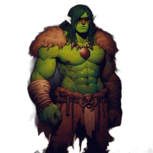 fantasy art, concept art, comic book art, pixel art transparent PNG cut-out