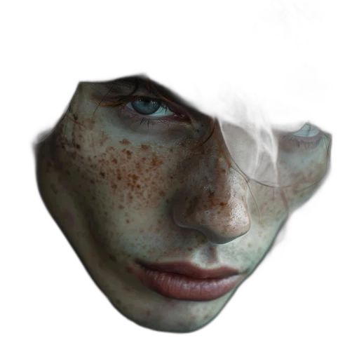 face, mask, creature, hat transparent PNG cut-out