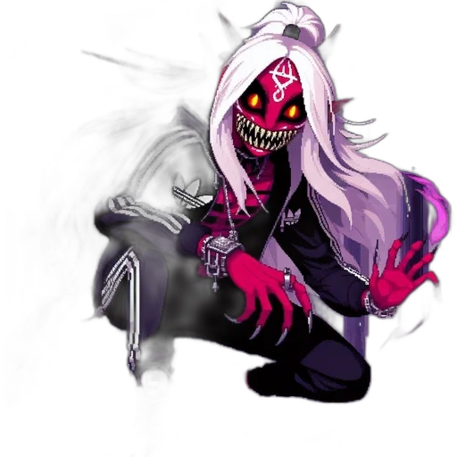 mask, creature, staff, weapon transparent PNG cut-out