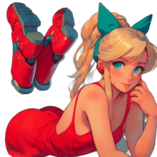 shoes, dress, hat, mask transparent PNG cut-out
