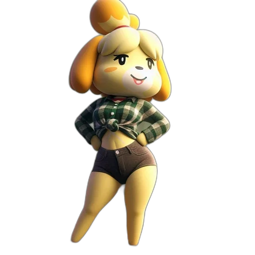 jacket, dress, animal, staff transparent PNG cut-out