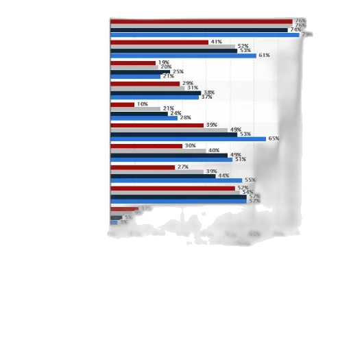 graph, shows, percentage, people transparent PNG cut-out