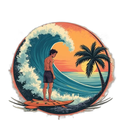hair, umbrella, vaporwave, watercolor transparent PNG cut-out