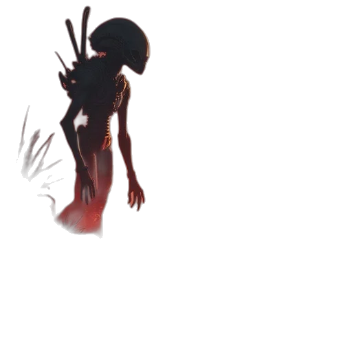 creature, robot, staff, dress transparent PNG cut-out