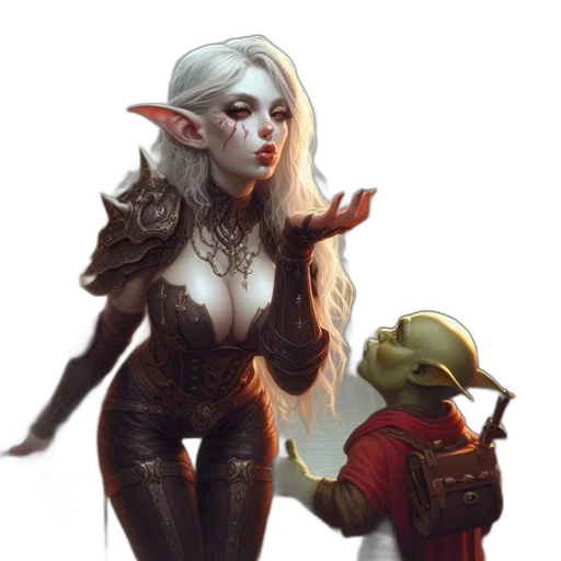 fantasy art, concept art, pixel art, comic book art transparent PNG cut-out
