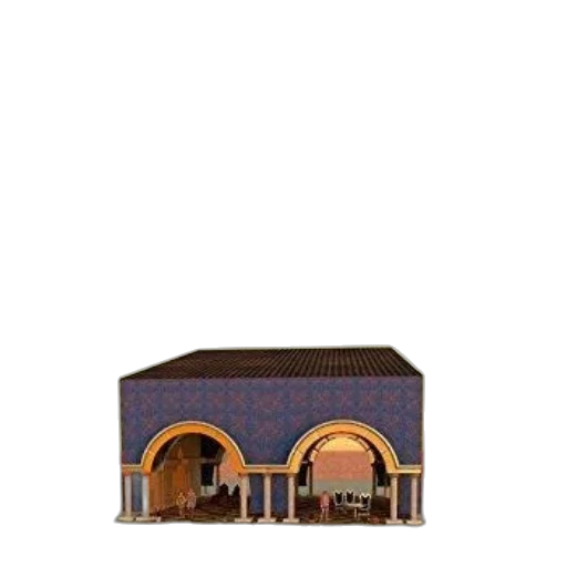 building, furniture, 3d render, concept art transparent PNG cut-out