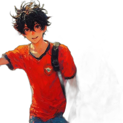 weapon, face, anime, concept art transparent PNG cut-out