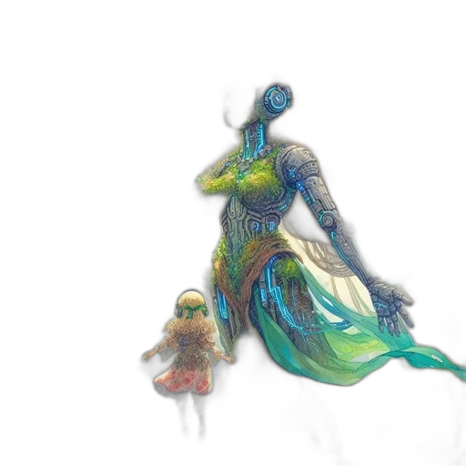 dragon, creature, dress, concept art transparent PNG cut-out