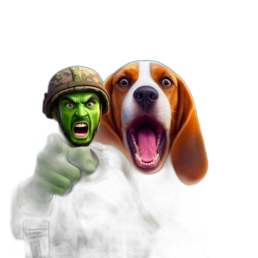 animal, photorealistic, concept art, pixel art transparent PNG cut-out
