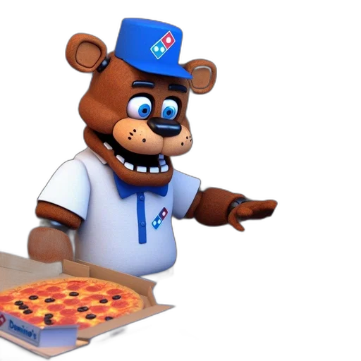 food, 3d render, concept art, pixel art transparent PNG cut-out