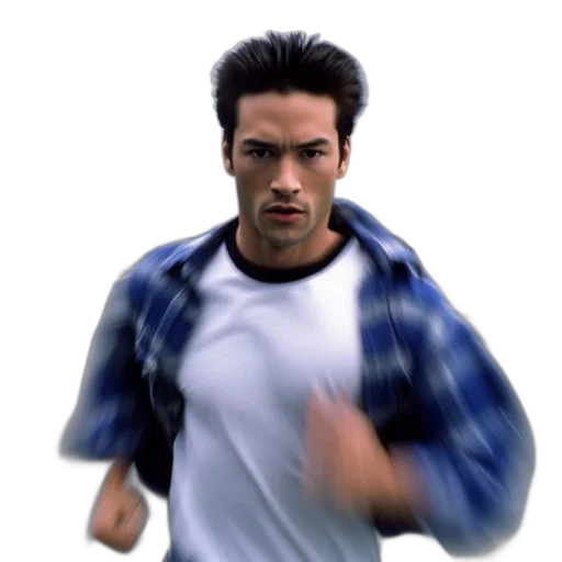 jacket, face, robot, hair transparent PNG cut-out