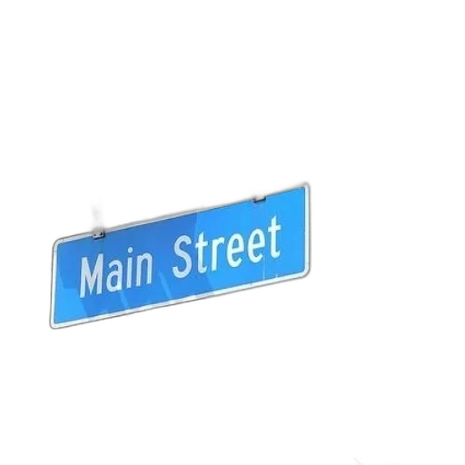 3d render, city street, blue, street transparent PNG cut-out