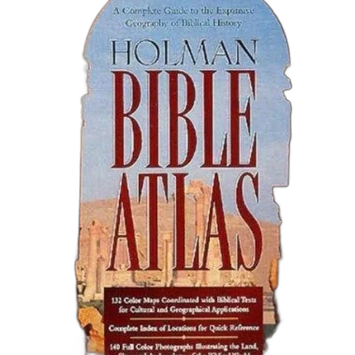 holman, bible, atlas, book transparent PNG cut-out