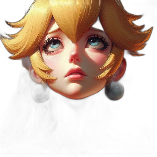 face, mask, crown, hair transparent PNG cut-out