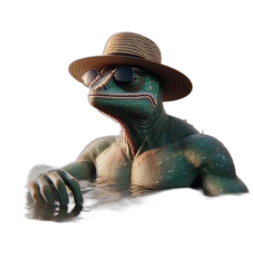 hat, creature, animal, dragon transparent PNG cut-out