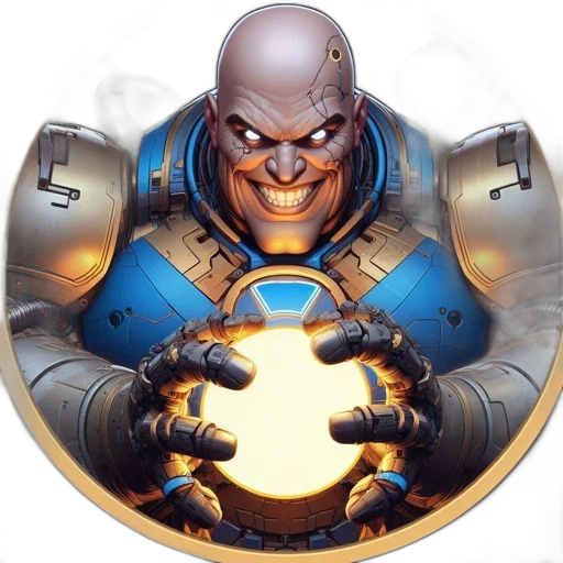 face, robot, concept art, comic book art transparent PNG cut-out
