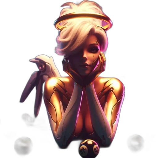 crown, staff, robot, mask transparent PNG cut-out