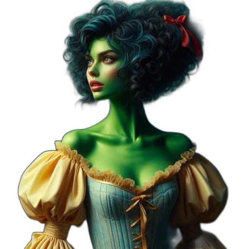dress, mask, face, fantasy art transparent PNG cut-out