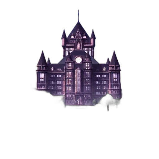 building, staff, crown, pixel art transparent PNG cut-out