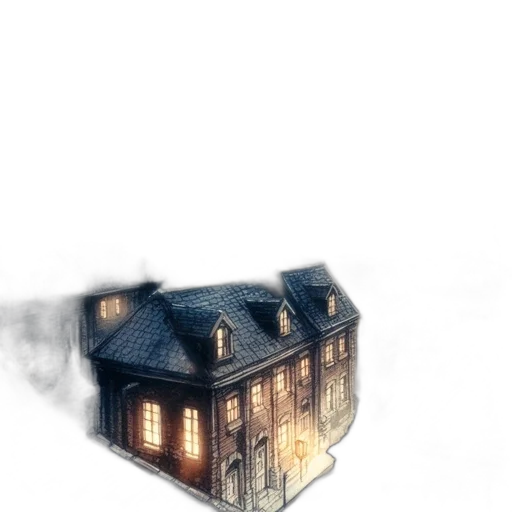 building, furniture, concept art, 3d render transparent PNG cut-out
