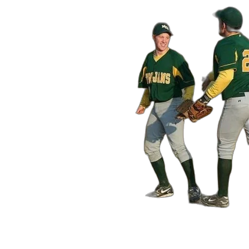 jacket, green, three, baseball transparent PNG cut-out