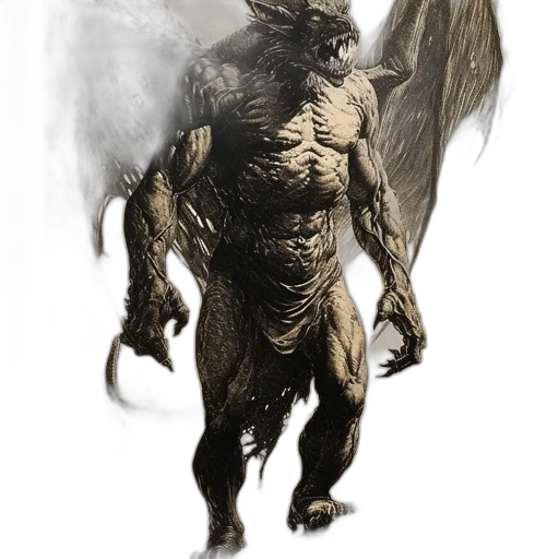 creature, dragon, animal, staff transparent PNG cut-out