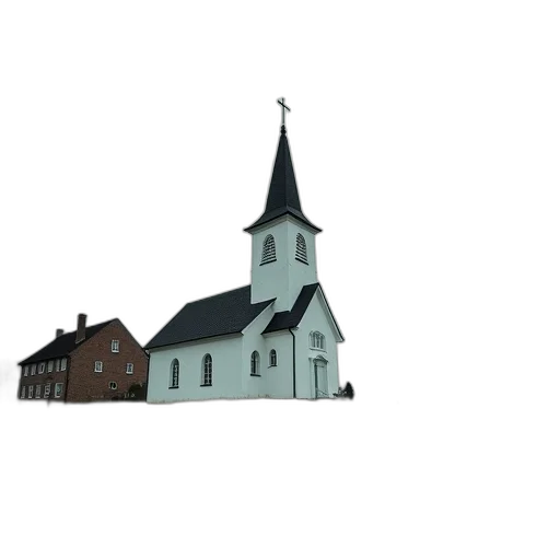 building, dress, crown, 3d render transparent PNG cut-out