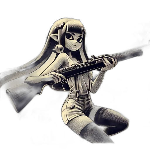 weapon, staff, comic book art, concept art transparent PNG cut-out