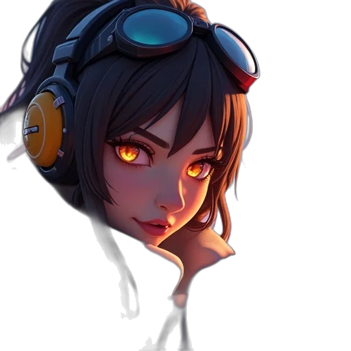 face, mask, staff, robot transparent PNG cut-out