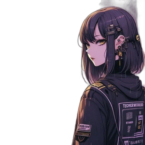 jacket, staff, robot, dress transparent PNG cut-out