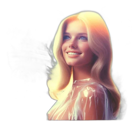 face, hair, photorealistic, cartoon transparent PNG cut-out