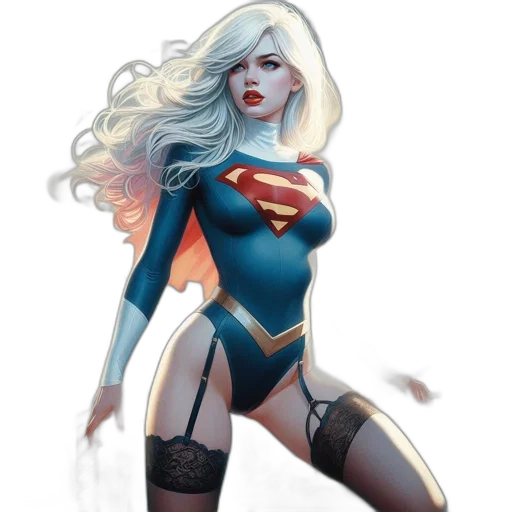 comic book art, concept art, fantasy art, cartoon transparent PNG cut-out