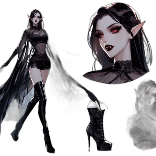 concept art, fantasy art, comic book art, pixel art transparent PNG cut-out